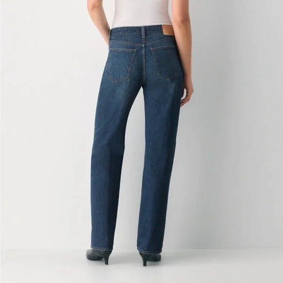 NWT Denim Forum Aritzia the Iggy Curve fit low rise Jeans - Picture 5 of 9